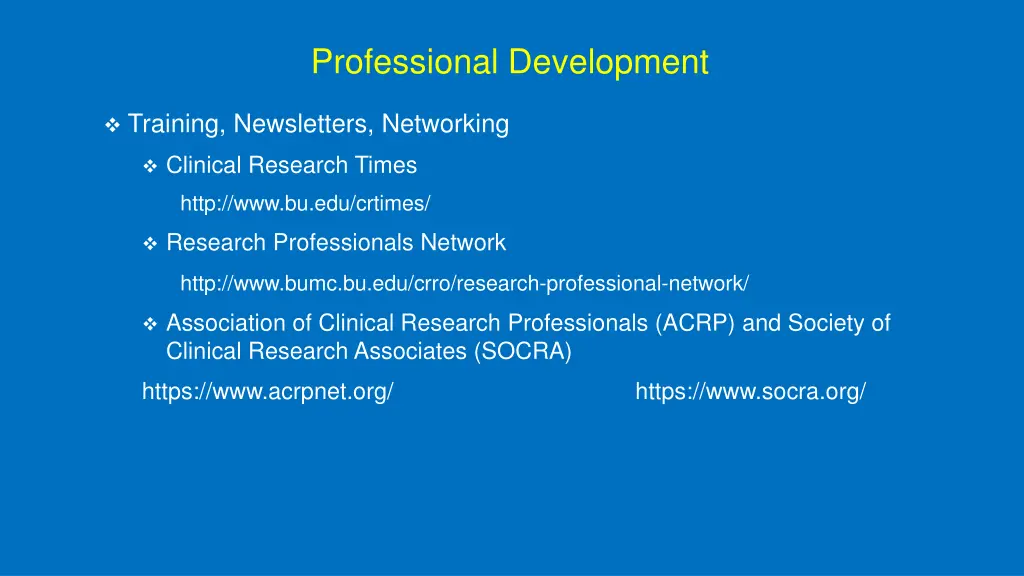 professional development 1