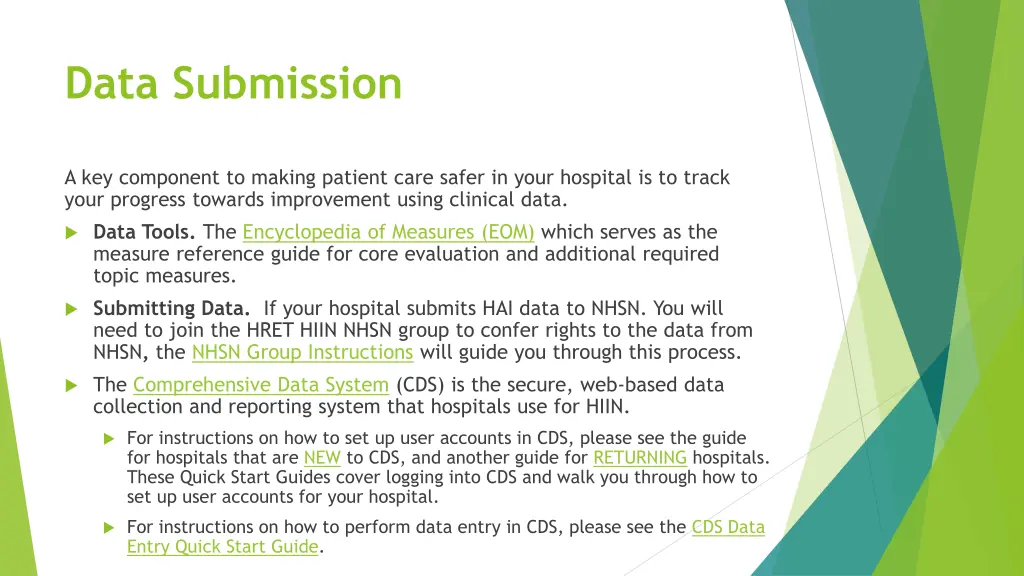 data submission