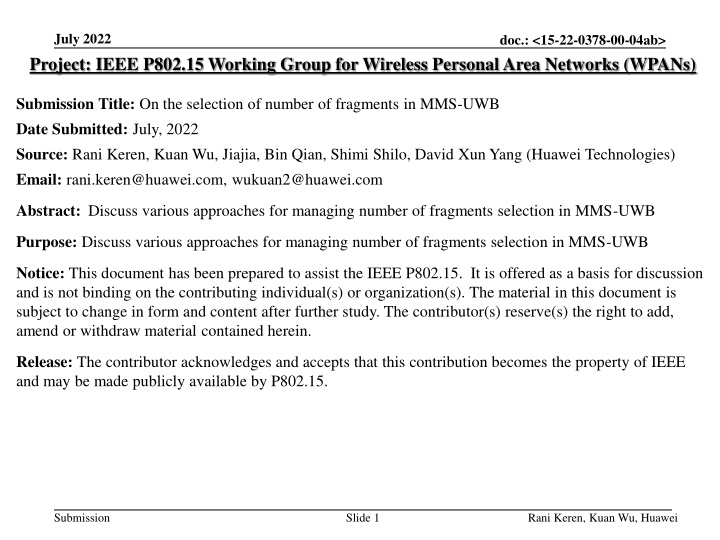 july 2022 project ieee p802 15 working group