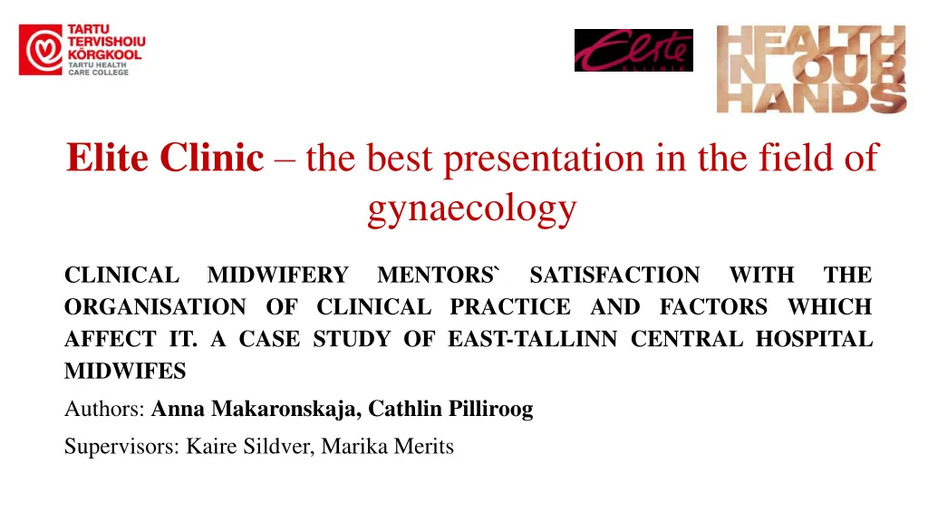 elite clinic the best presentation in the field