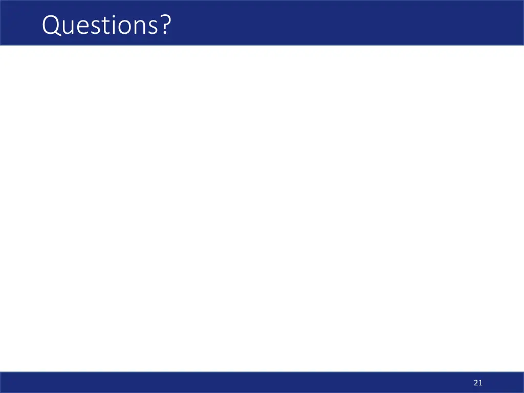 questions