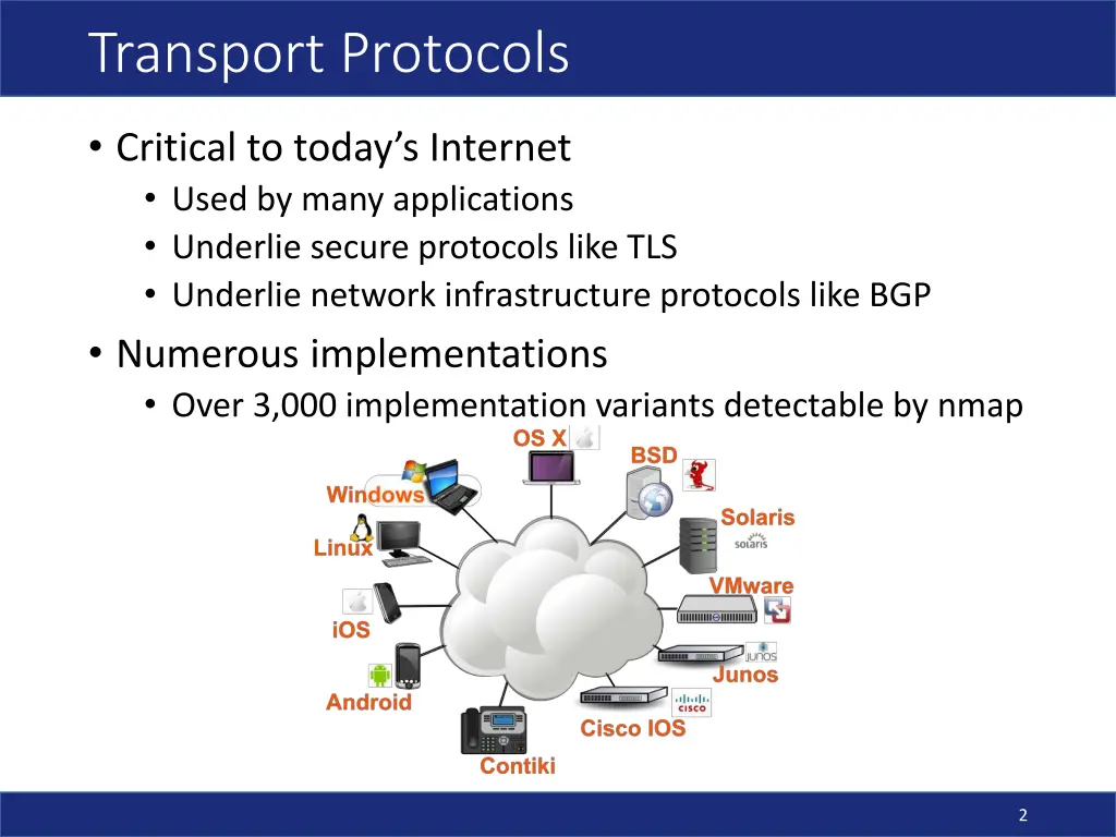 transport protocols