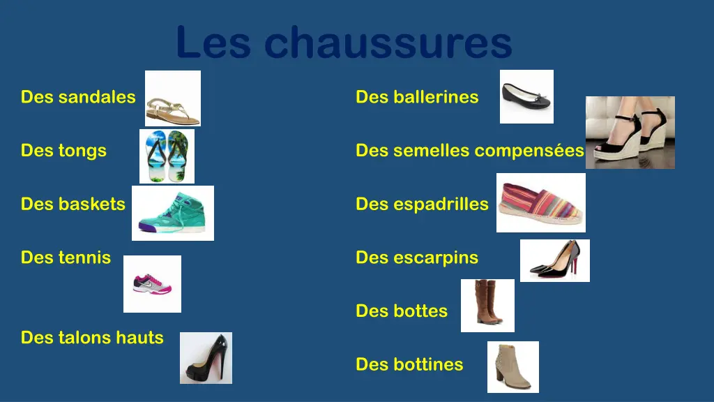 les chaussures