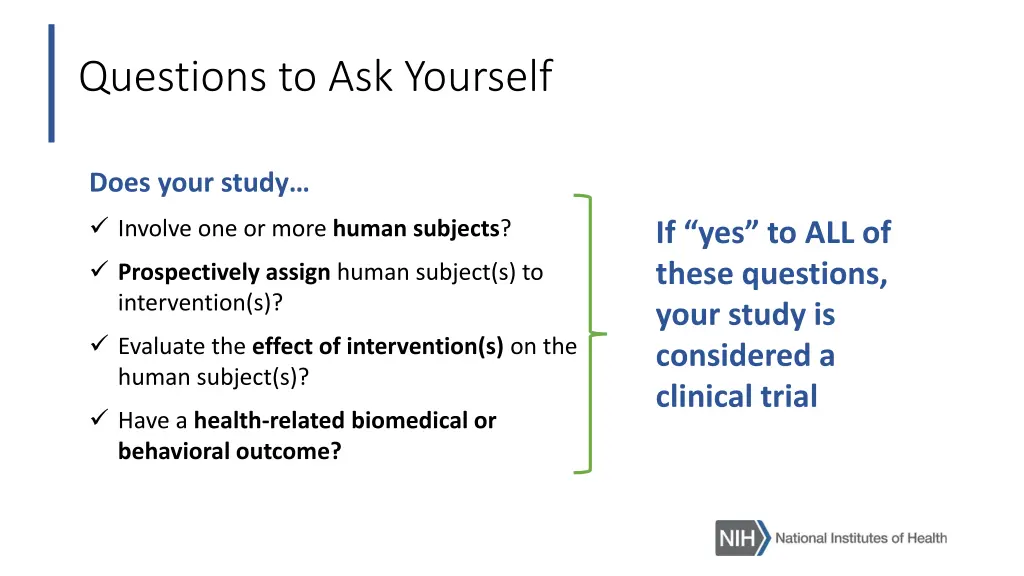 questions to ask yourself