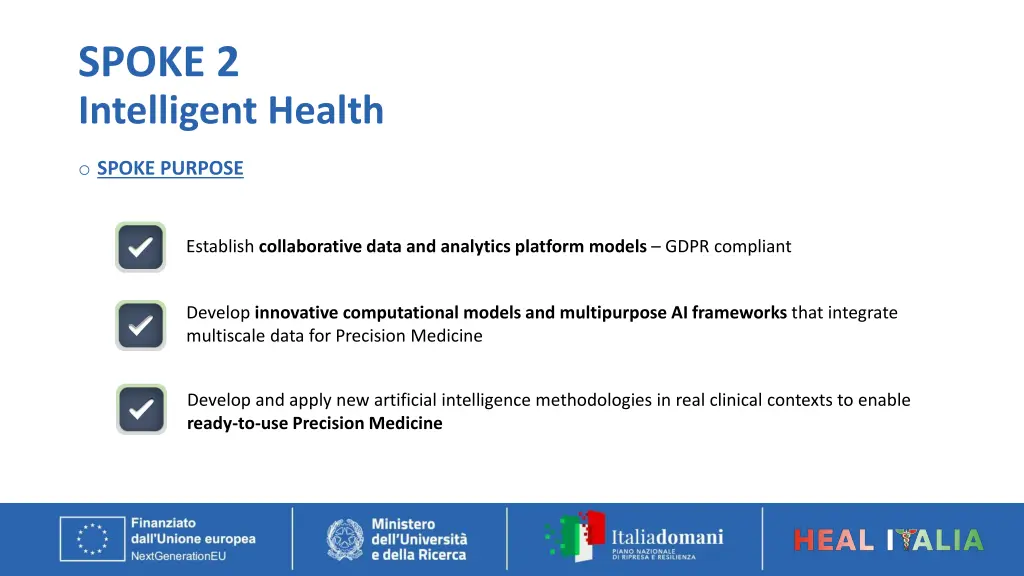 spoke 2 intelligent health 3