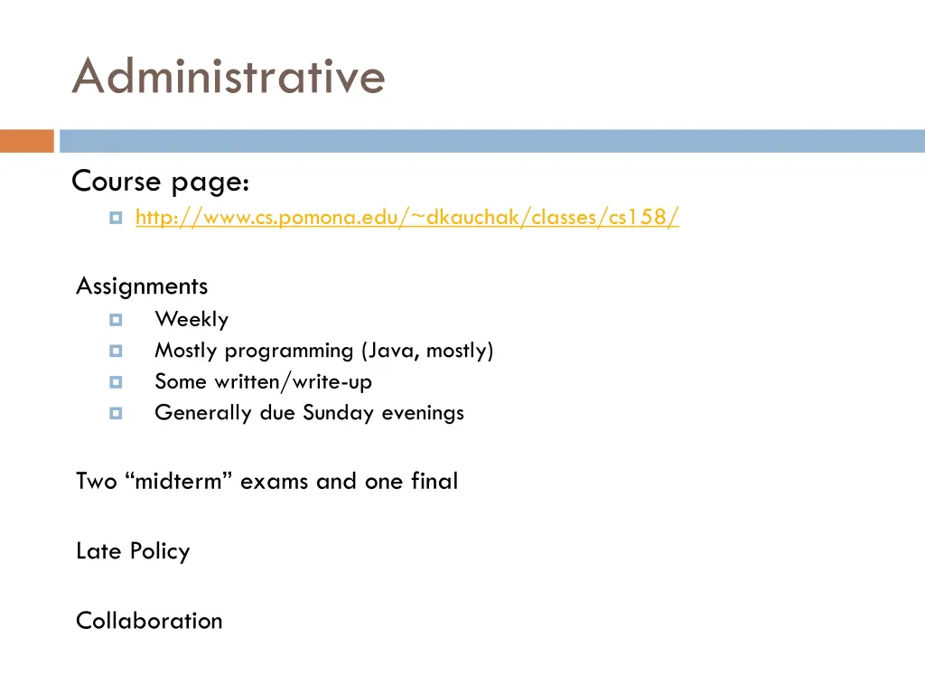 administrative