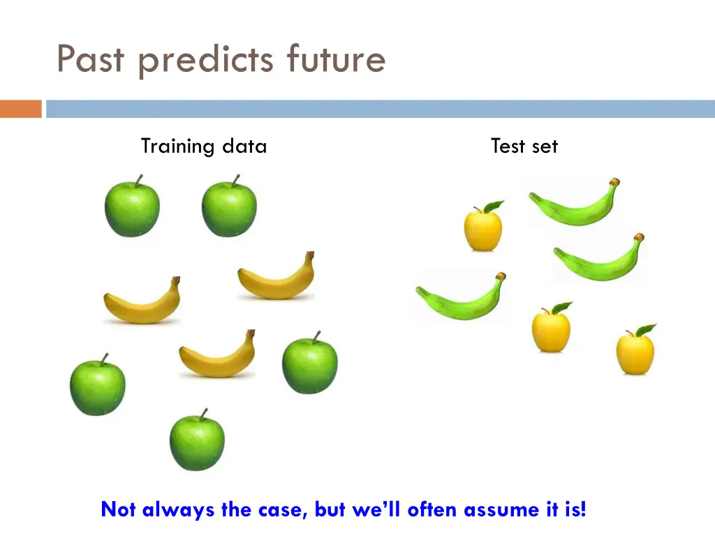 past predicts future 1