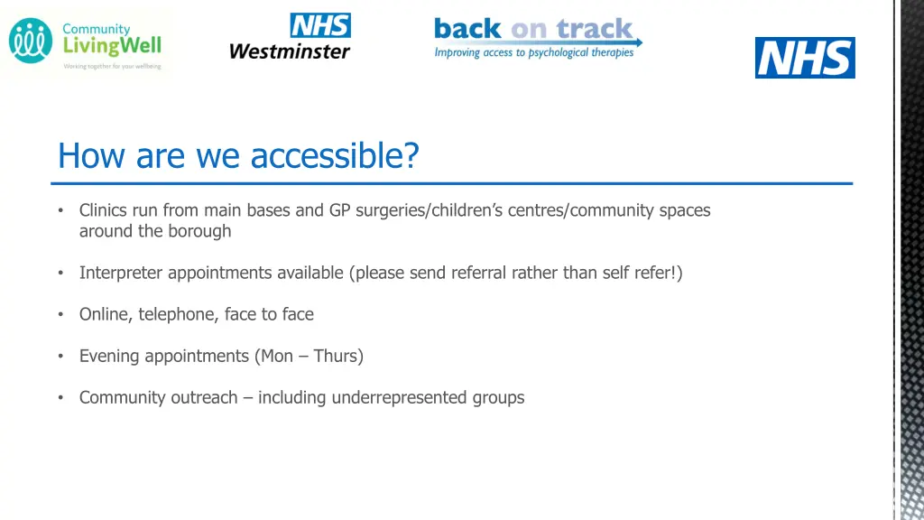 how are we accessible
