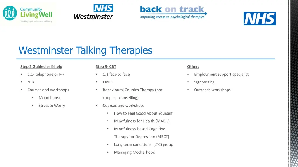 westminster talking therapies 1