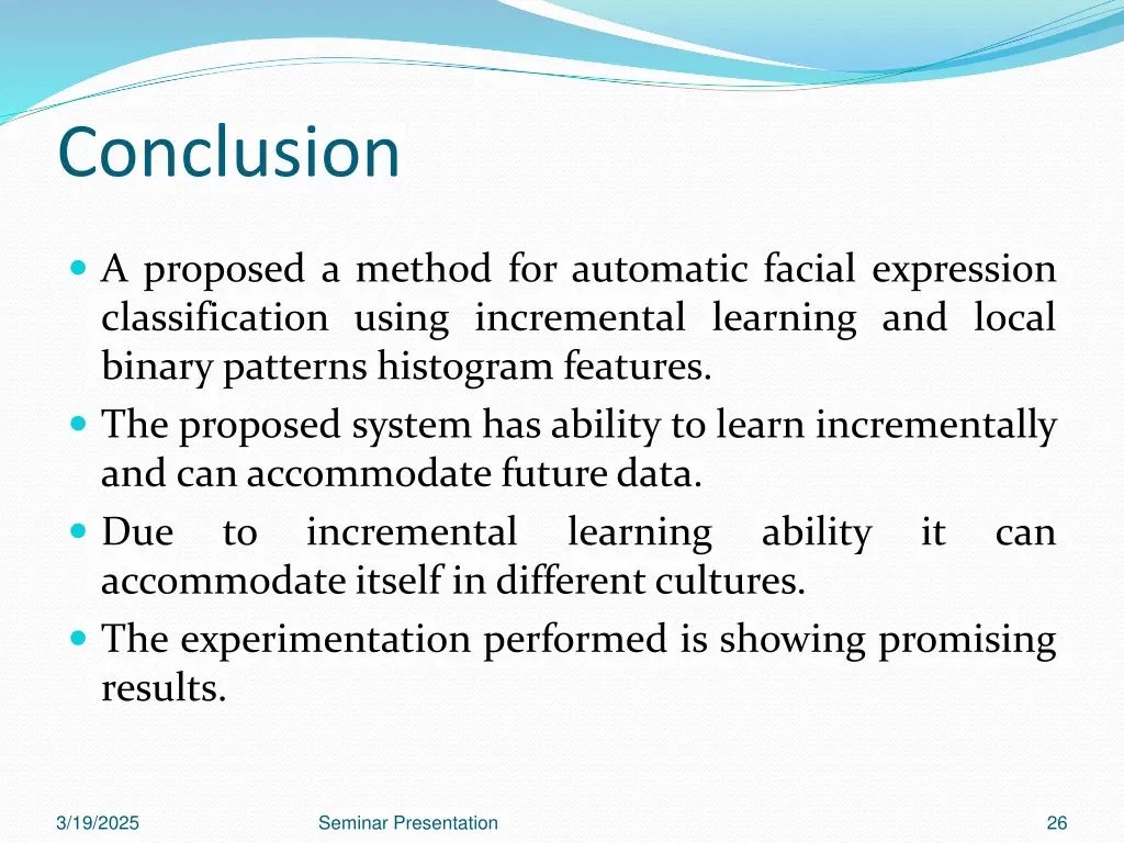conclusion
