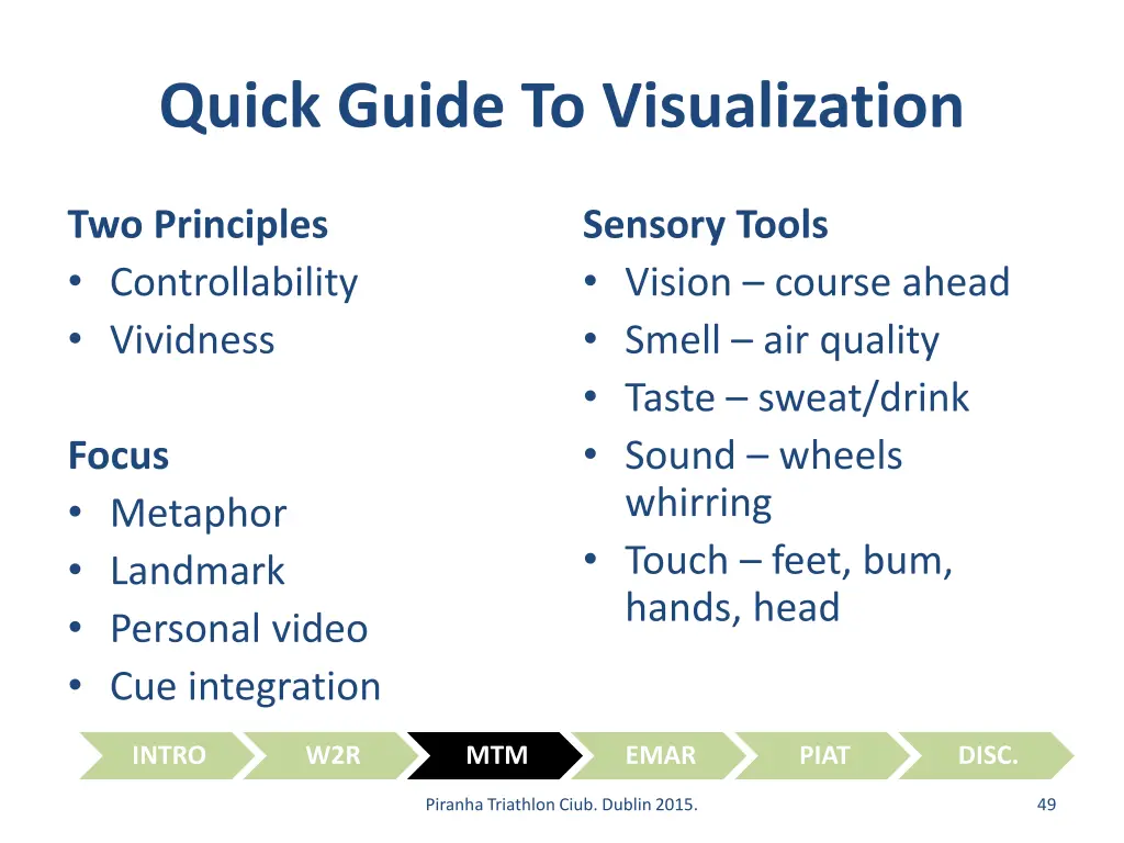 quick guide to visualization