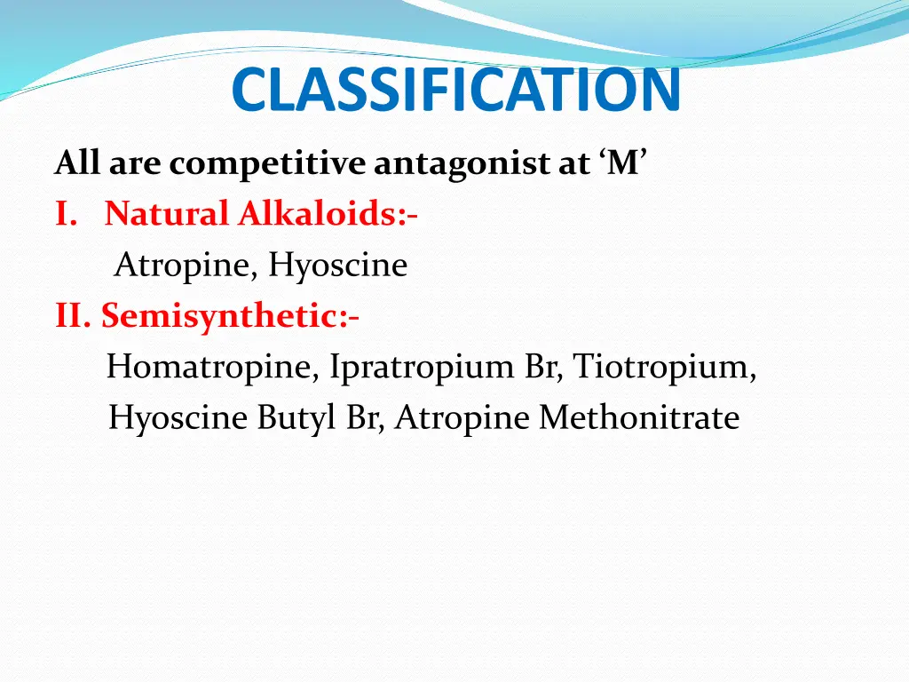 classification