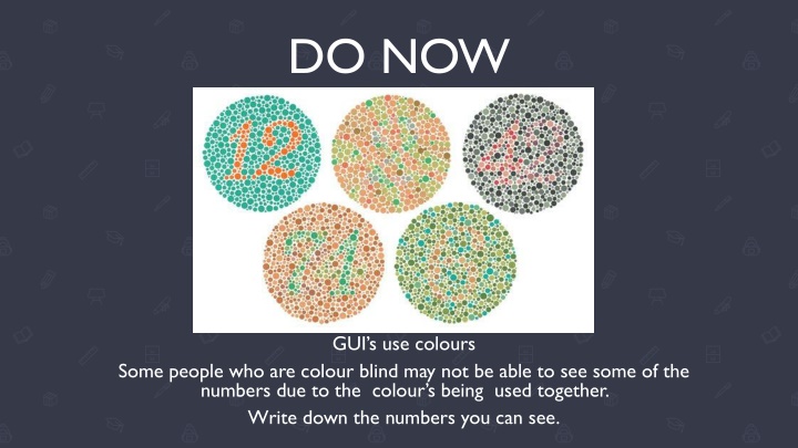do now
