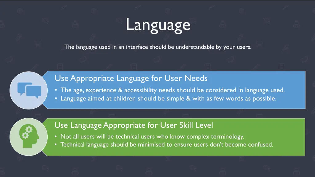 language