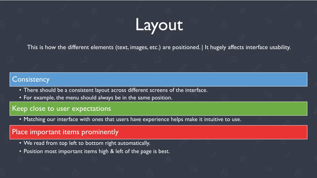 layout