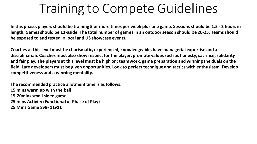 trainingtocompeteguidelines