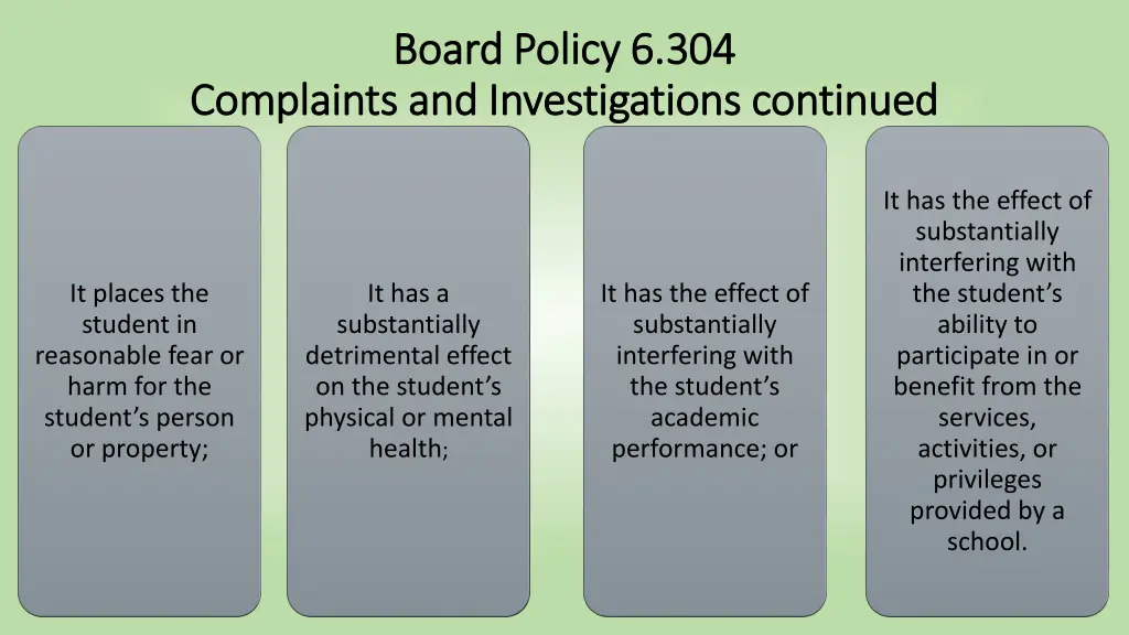board policy 6 304 board policy 6 304 2