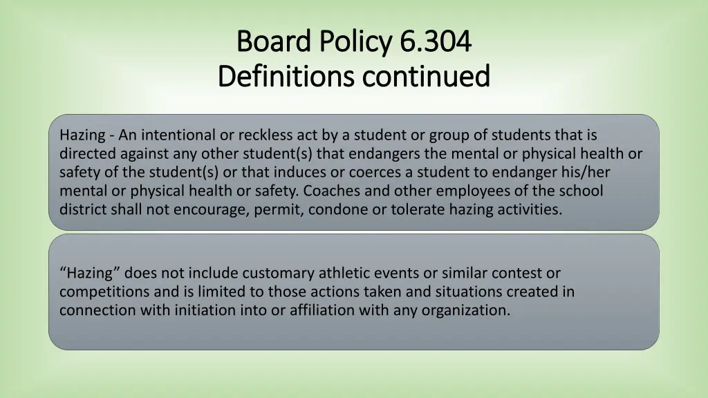 board policy 6 304 board policy 6 304 definitions