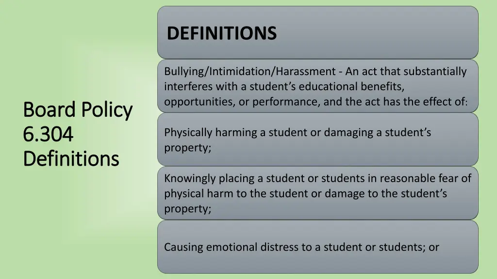 definitions