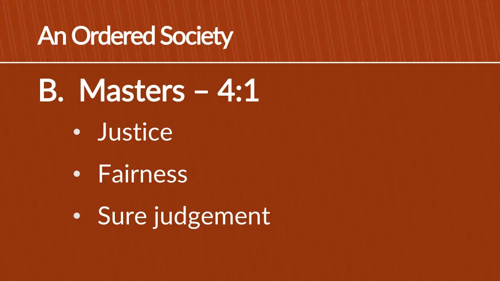an ordered society an ordered society 1