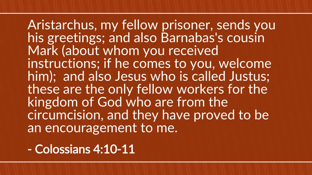 aristarchus my fellow prisoner sends