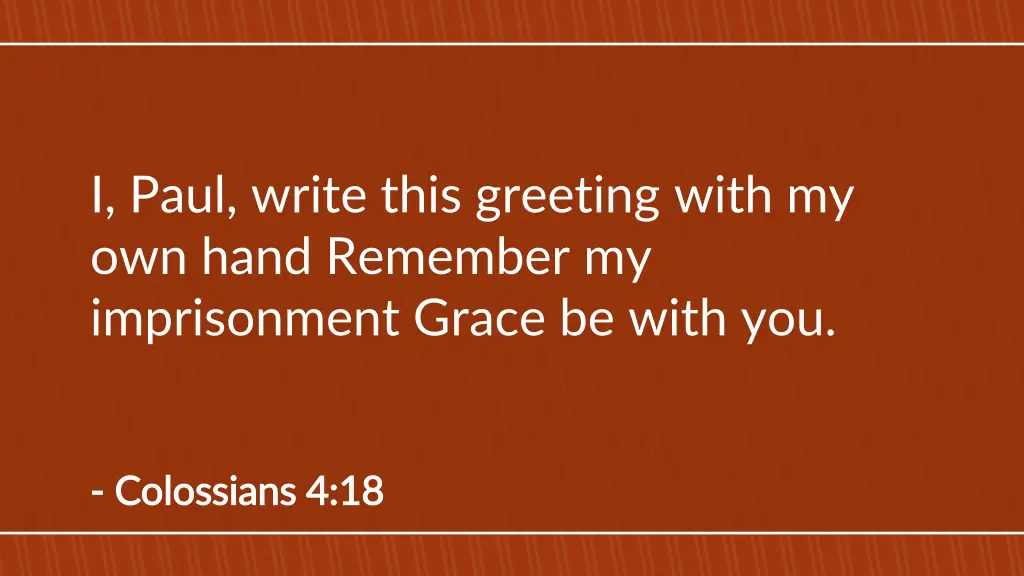 i paul write this greeting with my own hand