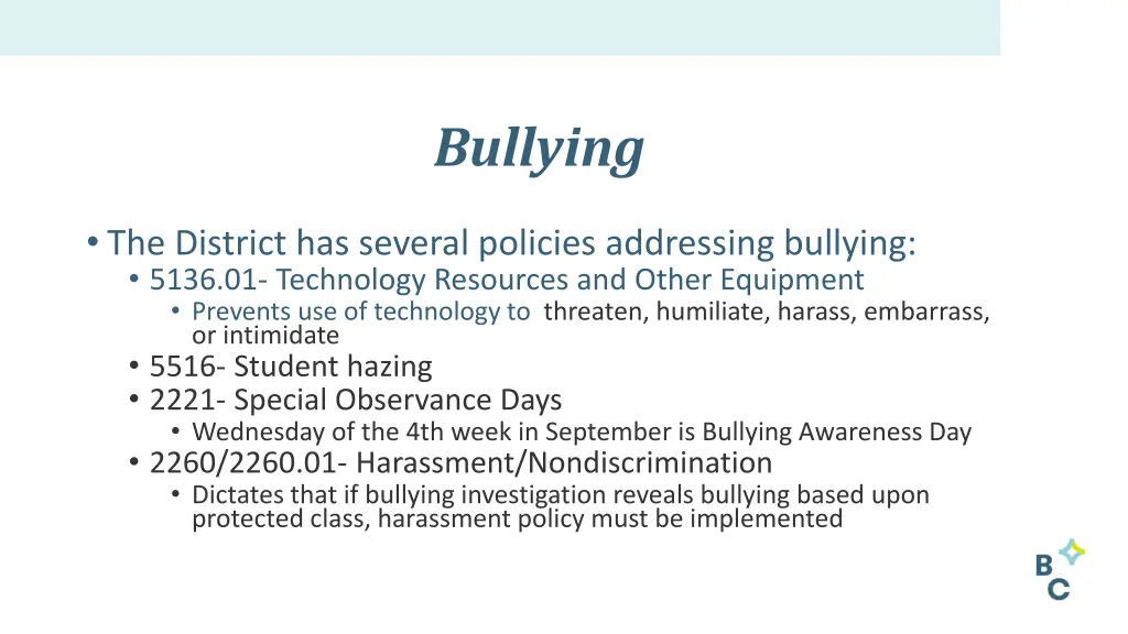 bullying