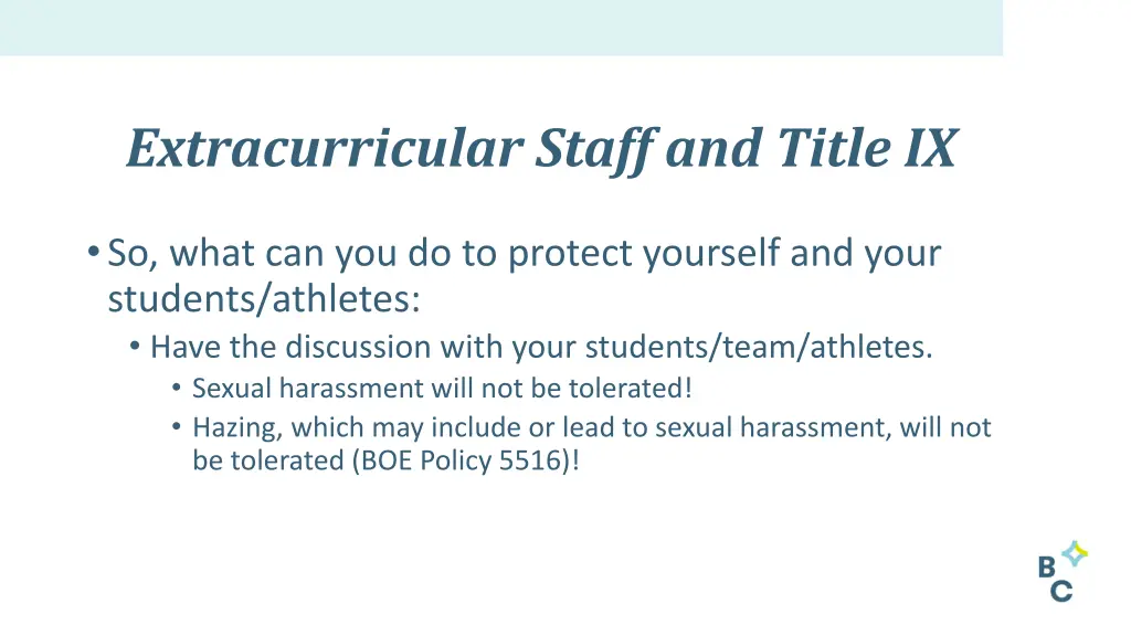 extracurricular staff and title ix 1