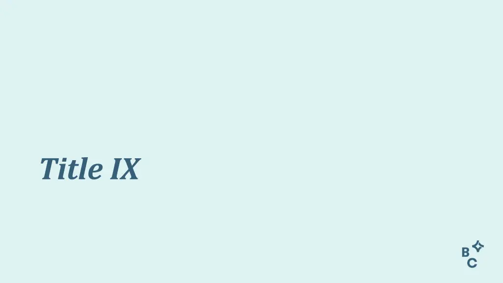title ix