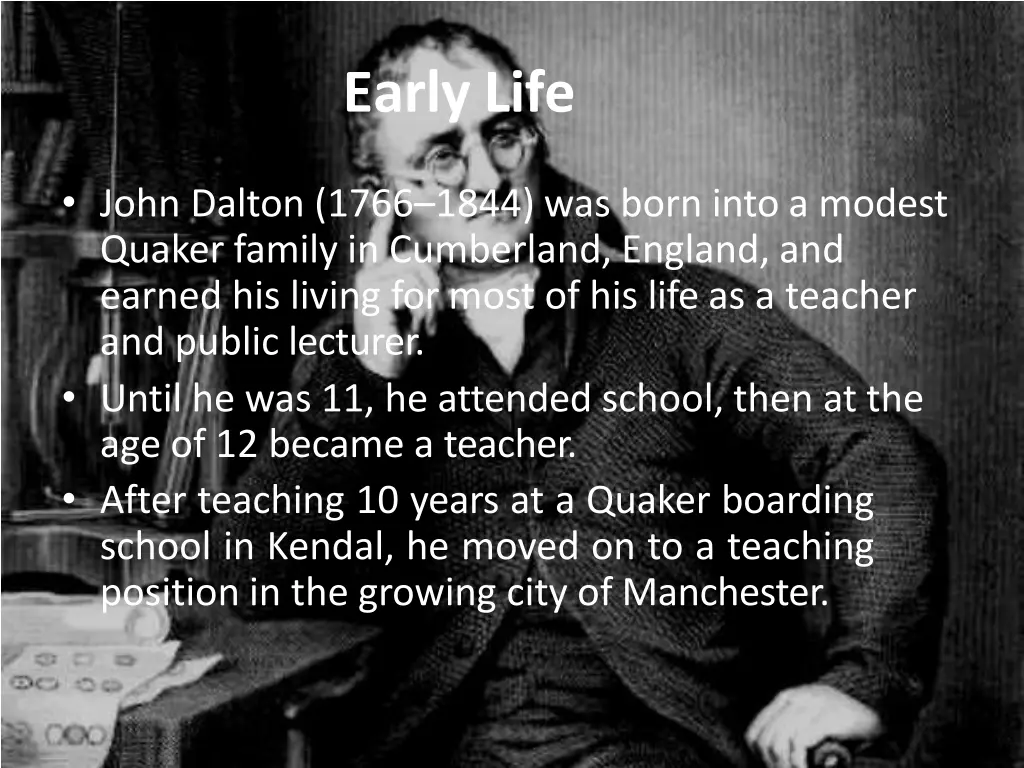 early life