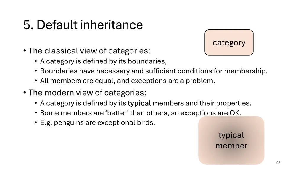 5 default inheritance