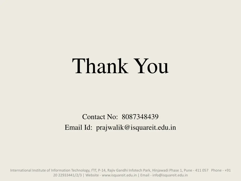thank you