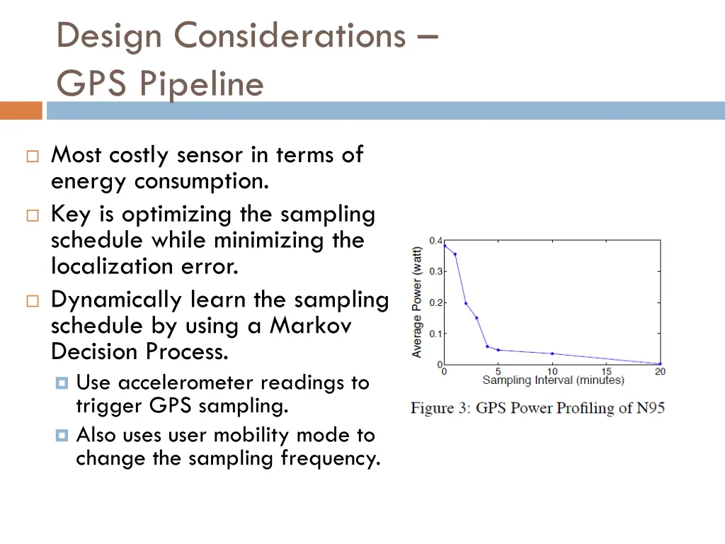 design considerations gps pipeline