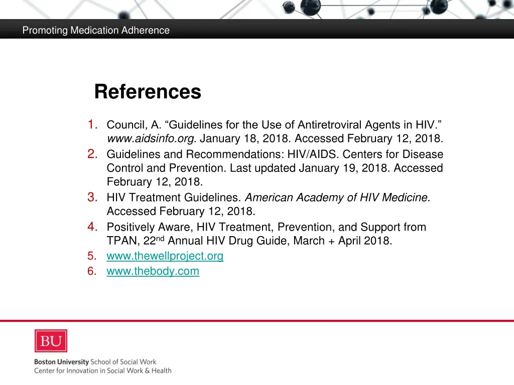 promoting medication adherence 15