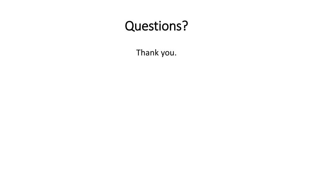 questions questions