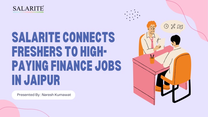 salarite connects freshers to high paying finance