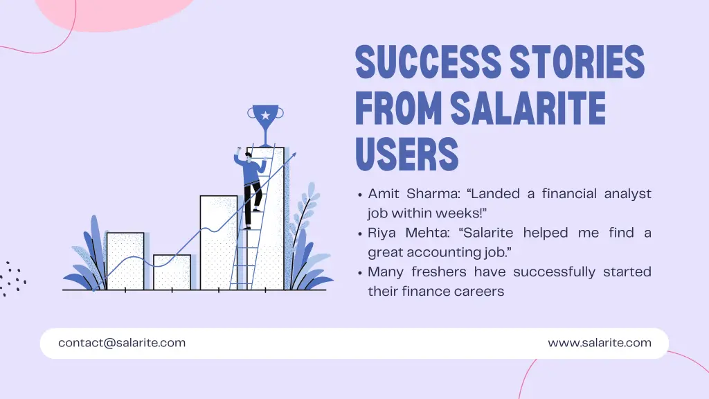 success stories from salarite users