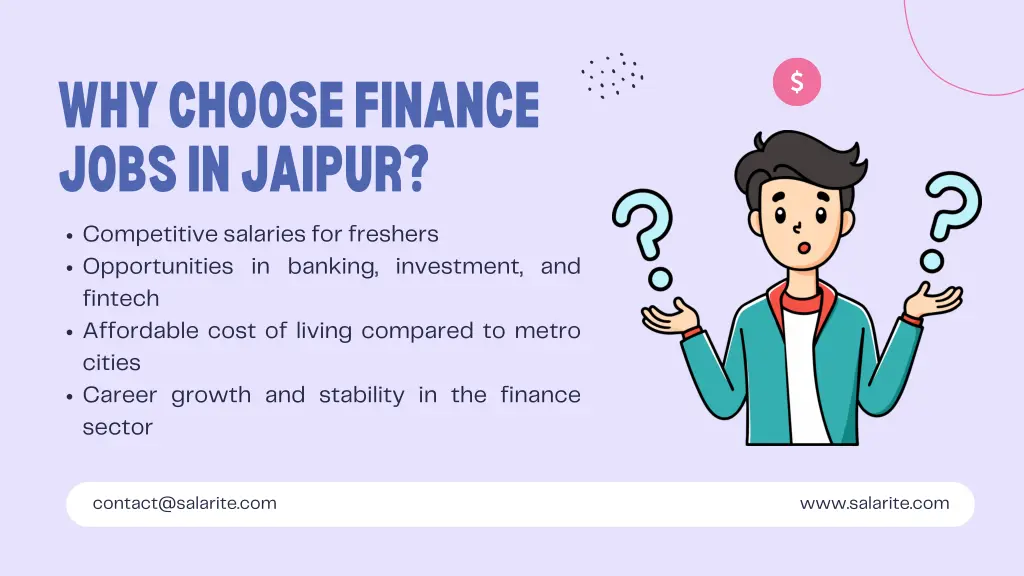 why choose finance jobs in jaipur
