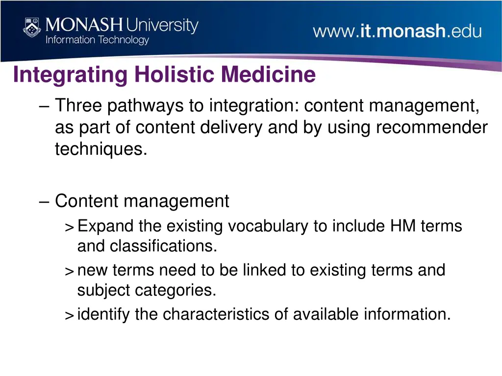 integrating holistic medicine three pathways