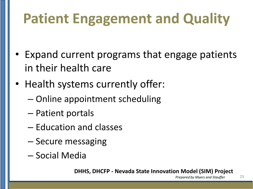 patient engagement and quality