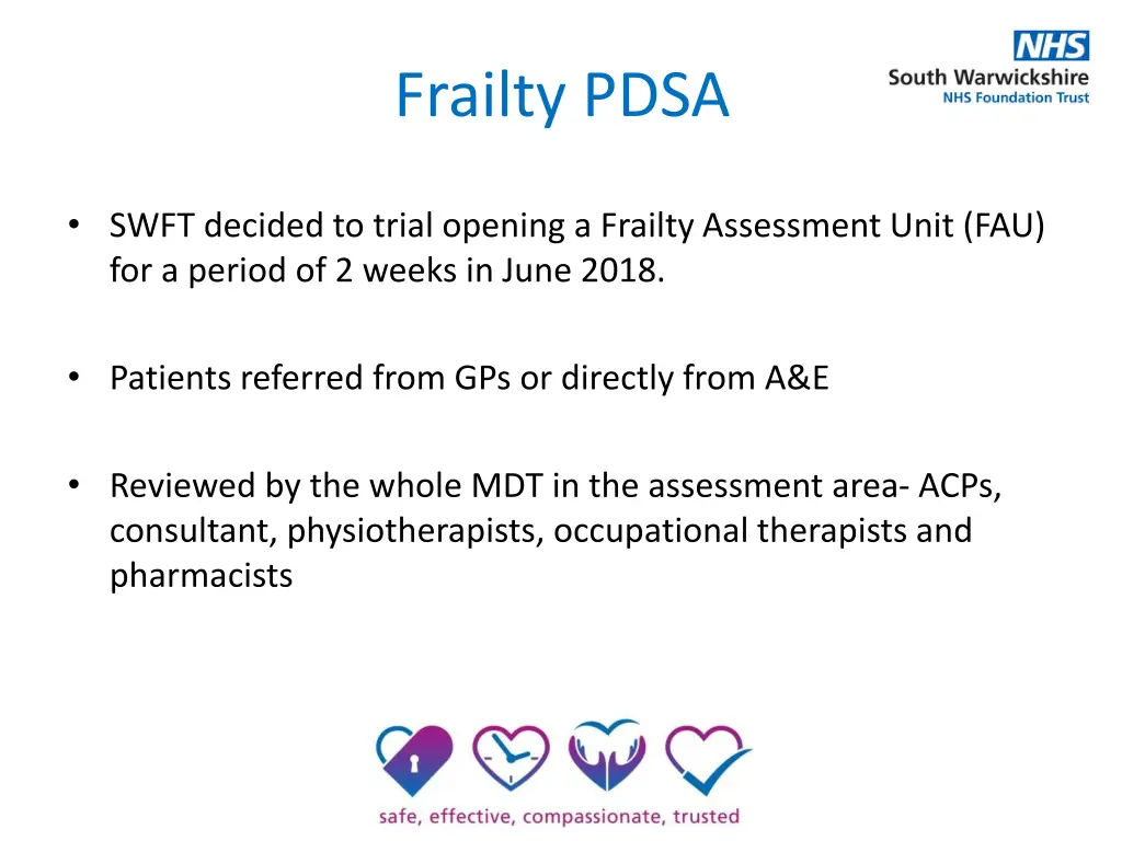 frailty pdsa