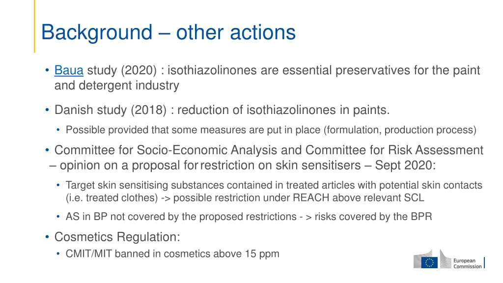 background other actions