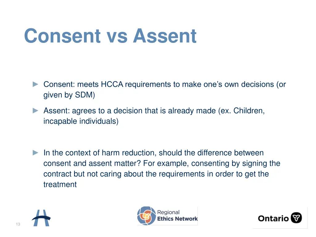 consent vs assent