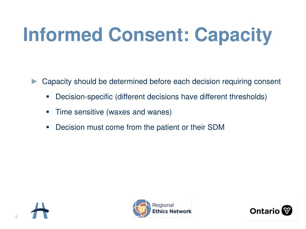 informed consent capacity 1