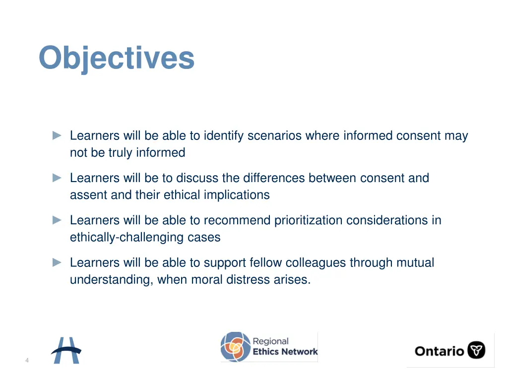 objectives
