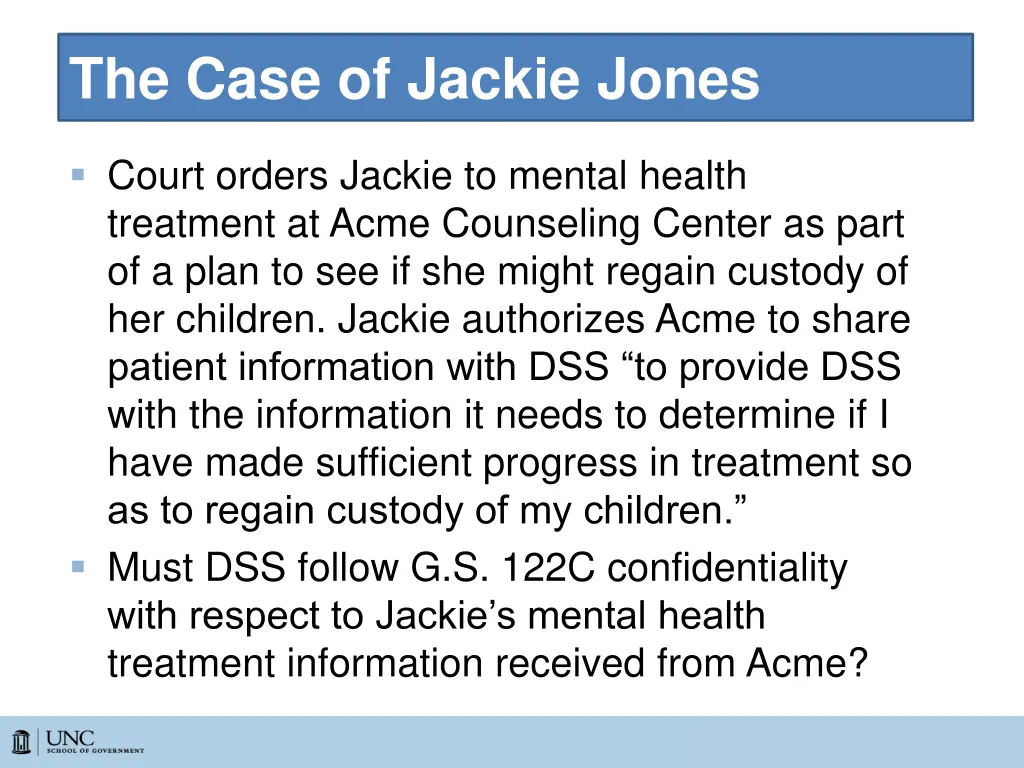 the case of jackie jones