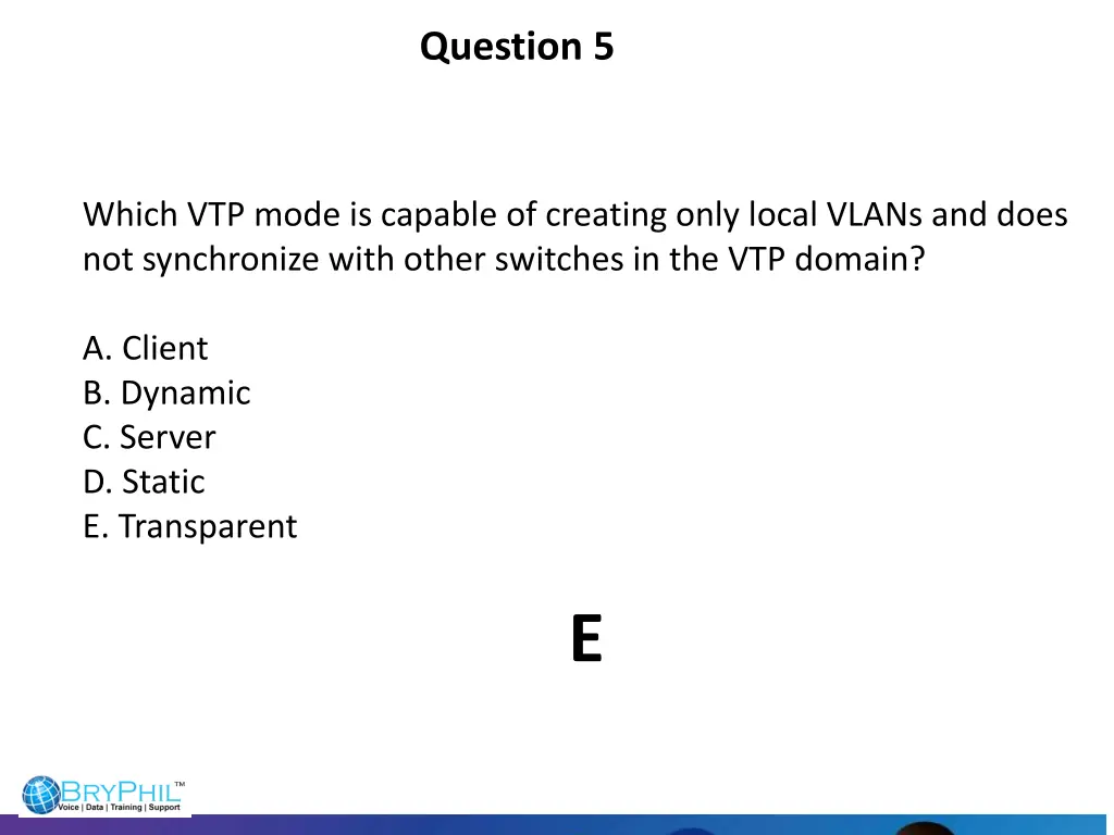 question 5