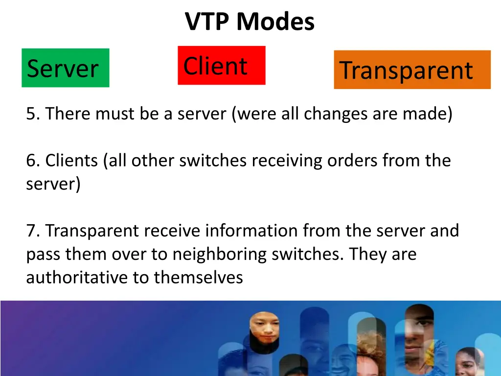vtp modes