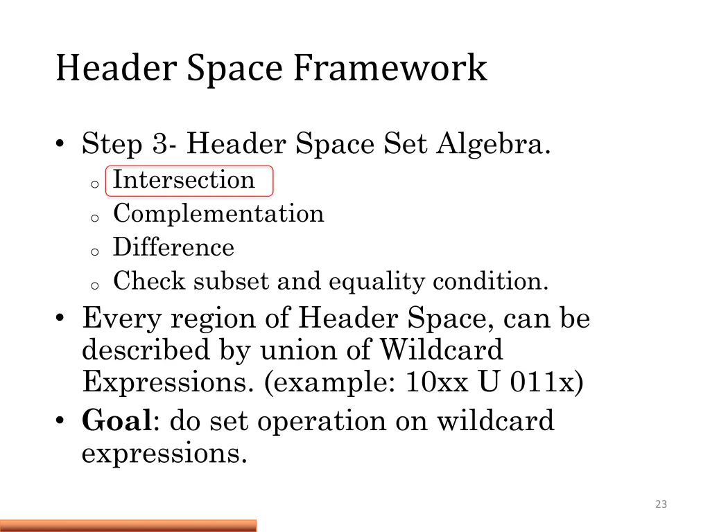 header space framework 2