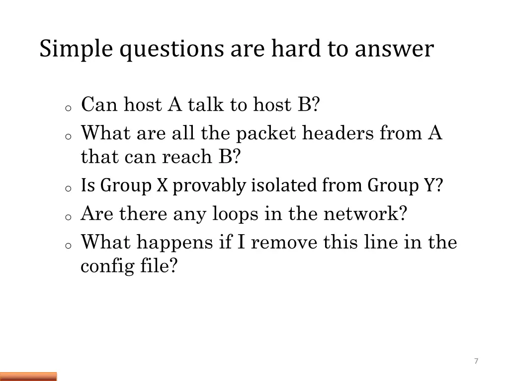 simple questions are hard to answer